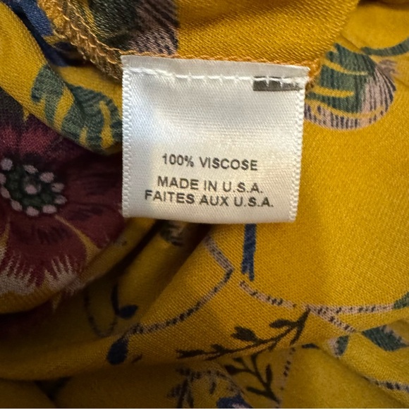 MISA Los Angeles “Violet” Mini Dress in Marigold Multi Floral Long Sleeve - Picture 14 of 16